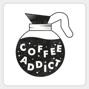 Coffee Addict Pot Magnet